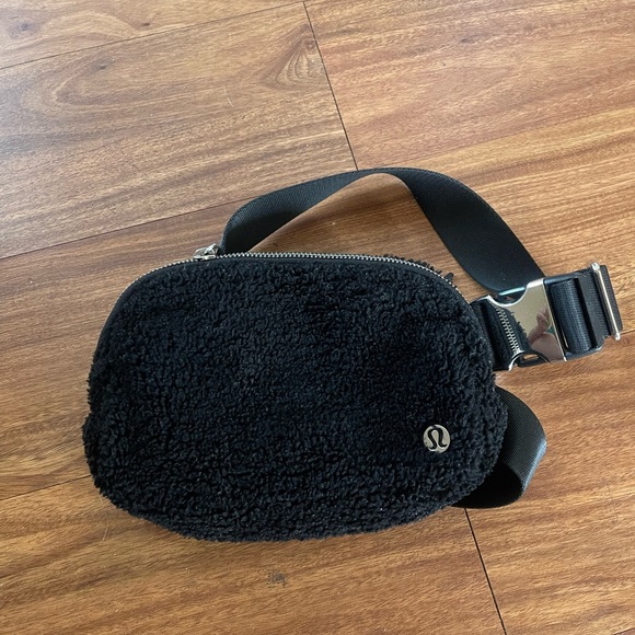 lululemon athletica Bags Fuzzy Lululemon Bag Poshmark